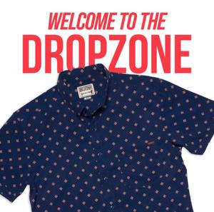 RSVLTS Kingsman KUNUFLEX Short Sleeve Shirt in Blue — front view