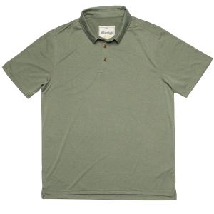 RSVLTS The ButterSoft All-Day Polo in Green — front view