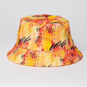 RSVLTS Blood L’Orange Bucket Hat in Orange — front view