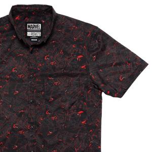 RSVLTS City Slinger KUNUFLEX Short Sleeve Shirt in Black — front view