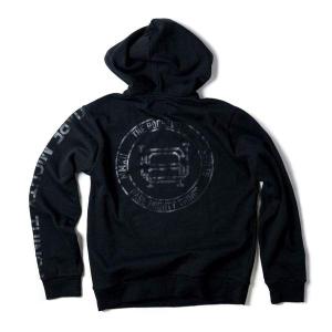 RSVLTS The Stealth Performance Hoodie in Black — front view