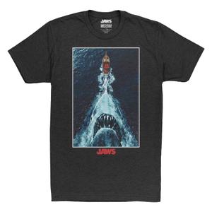 RSVLTS Terror From Below Crewneck Tee in Black — front view