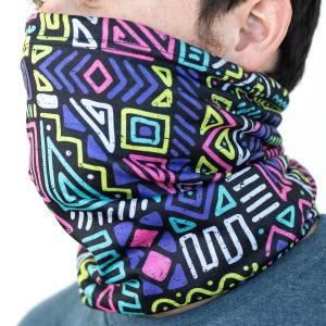 RSVLTS Party At Olmec’s neck Mask in Purple — front view