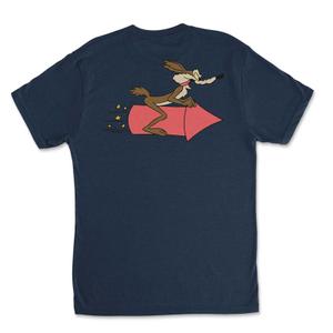 RSVLTS Whatever It Takes Crewneck Tee in Blue — front view