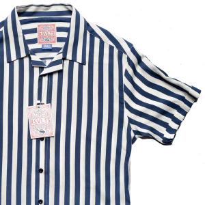RSVLTS Nantucket KUNUFLEX Short Sleeve Shirt in Blue — front view