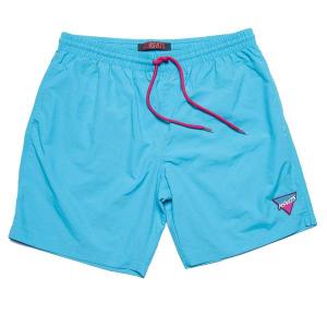 RSVLTS Maliblue Sands Swimwear in Blue — front view