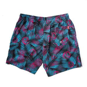 RSVLTS Miami Vice Swimwear in Black — front view