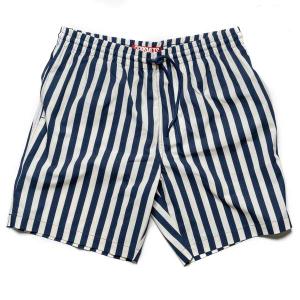 RSVLTS Nantucket Swimwear in Blue — front view