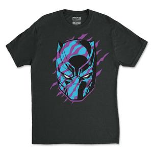 RSVLTS Tribal Chief Crewneck Tee in Black — front view