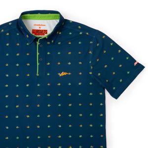 RSVLTS Lil’ Turts All-Day Polo in Blue — front view