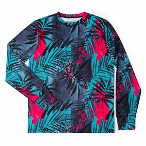 RSVLTS La Croy – Miami Crewneck Tee in Black — front view