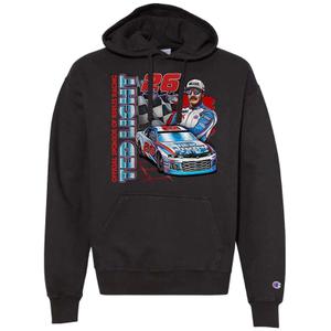RSVLTS Keith Biscuit Jr. Performance Hoodie in Black — front view