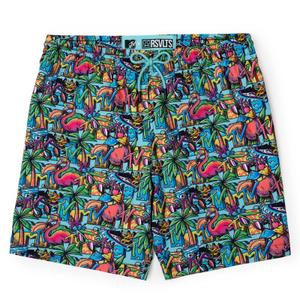 RSVLTS Cancun Hybrid Shorts in Multicolor — front view