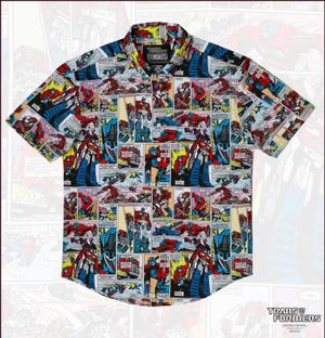 RSVLTS Prime Time KUNUFLEX Short Sleeve Shirt in Multicolor — front view