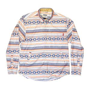 RSVLTS Aztec Long Sleeve Dress Shirt — front view