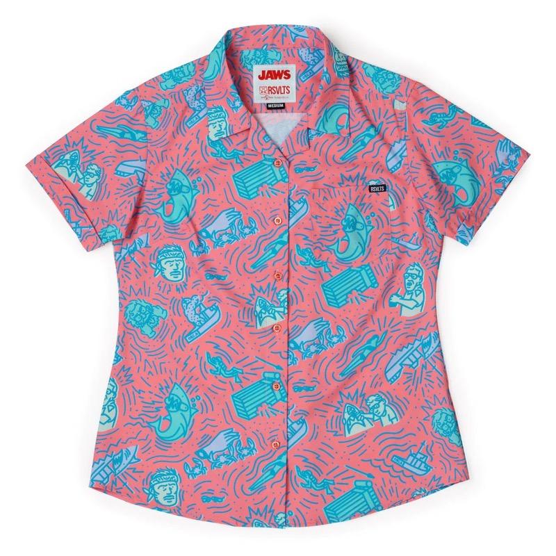 RSVLTS 10,000 Dollar Bounty KUNUFLEX Short Sleeve Shirt in Dark Blue — detail 2