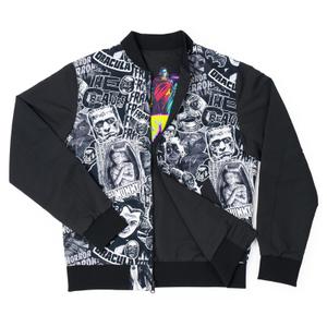 RSVLTS Monster Mashup Bomber Reversible Bomber Jacket — front view