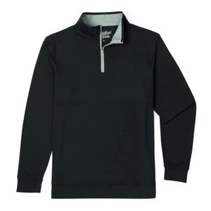 RSVLTS Quarter Zip Quarter Zip in Black — front view