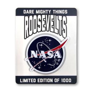 RSVLTS Apollo Xii Space Walk Nasa Meatball Enamel Pin — front view
