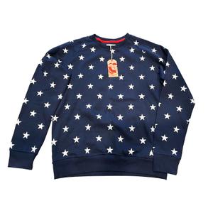 RSVLTS Sweatshirt Long Sleeve Performance Tee in Dark Blue — front view