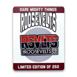 RSVLTS RSVLTS (WNBA) Enamel Pin in Brown/Tan — front view