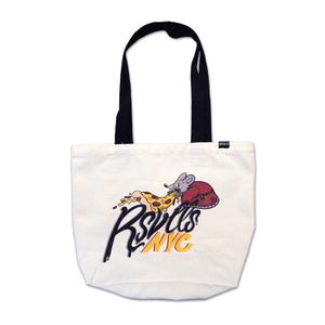 RSVLTS Pizza Rat Tote Tote Bag — front view