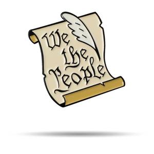 RSVLTS We the People Golf Ball Marker — front view