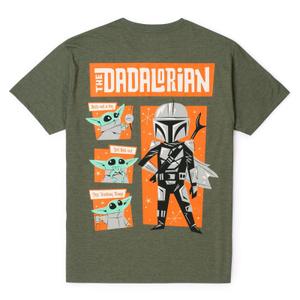 RSVLTS The Dadalorian Crewneck Tee in Green — front view