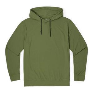 RSVLTS Dark Green Hoodie Performance Hoodie — front view