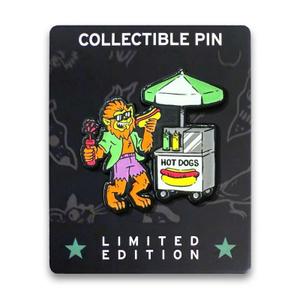 RSVLTS Hey, I'm Creepin' Here (Werewolf) Enamel Pin in Multicolor — front view
