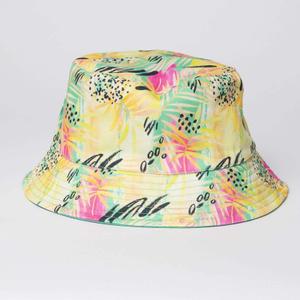 RSVLTS La Croy Limonsqueezy Bucket Hat in Yellow — front view
