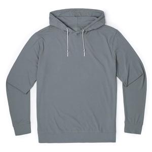 RSVLTS Night Owl Performance Hoodie in Gray — front view