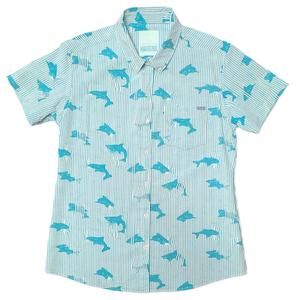 RSVLTS Shark Reversed KUNUFLEX Short Sleeve Shirt — front view