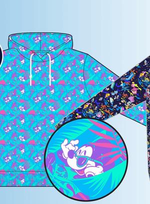 RSVLTS Tropical Mickey Performance Hoodie — front view