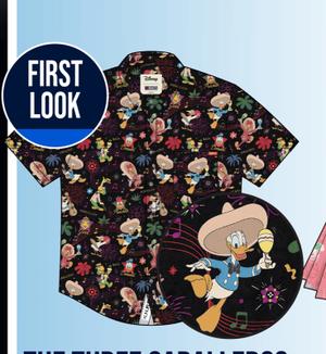 RSVLTS The Three Caballeros KUNUFLEX Short Sleeve Shirt — front view
