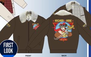 RSVLTS Tail Spin Flight Jacket — front view