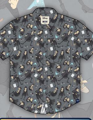 RSVLTS Mechanical Mastermind KUNUFLEX Short Sleeve Shirt — front view