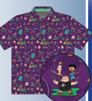 RSVLTS Par-fect Summer Vacation All-Day Polo — front view