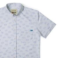 RSVLTS In Your Eyes KUNUFLEX Short Sleeve Shirt in White — detail 5