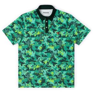 RSVLTS The Jungle Camo Live All-Day Polo — front view