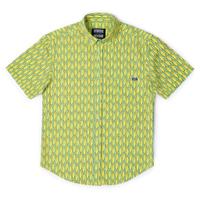 RSVLTS My Best Friend Plank KUNUFLEX Short Sleeve Shirt in Green — detail 9