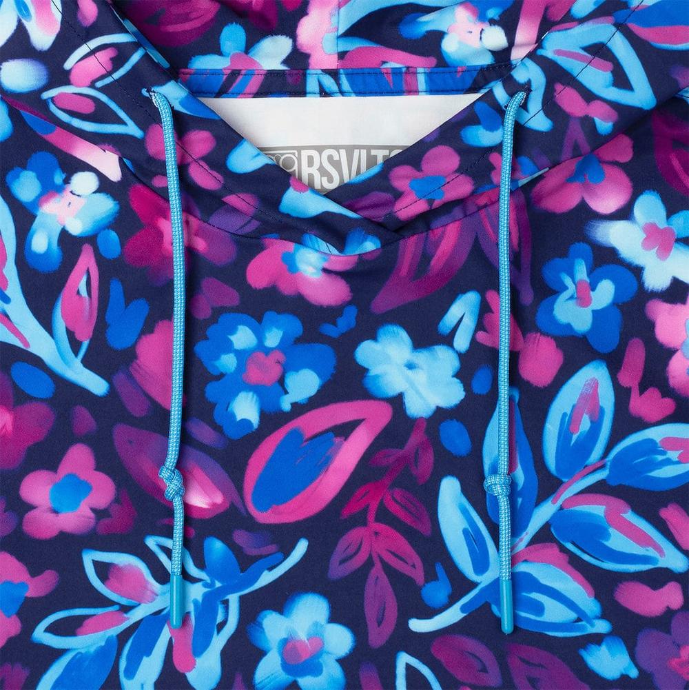 RSVLTS Tropiglow Performance Hoodie in Purple — detail 5