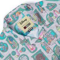 RSVLTS Mammal Metropolis Women's KUNUFLEX Short Sleeve Shirt in Gray — detail 11
