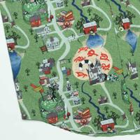 RSVLTS Terror of Winter River KUNUFLEX Short Sleeve Shirt in Green — detail 3