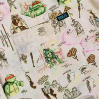 RSVLTS Heroes in a Half Sketch KUNUFLEX Short Sleeve Shirt in Neutral — detail 4